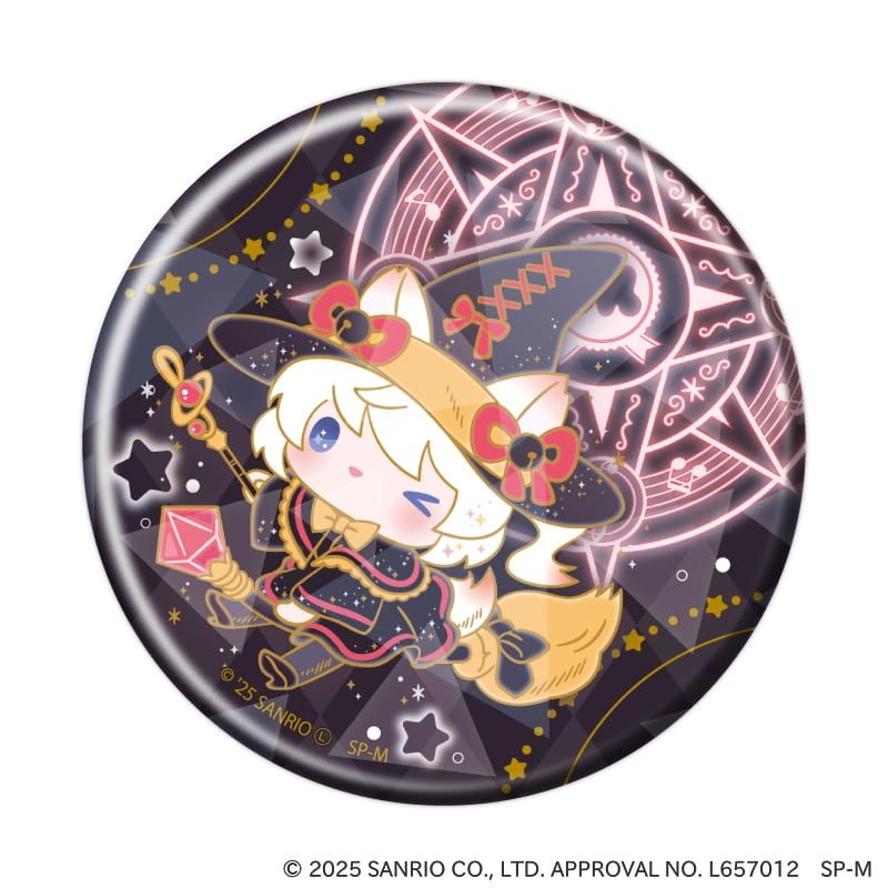 ホログラム缶バッジ(57mm)「SHOW BY ROCK!!」05/魔法使いver. コンプリートBOX(全10種)(描き下ろしイラスト)