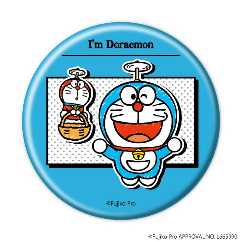 缶バッジ「I’m Doraemon」01/vol.01ブラインド(7種)