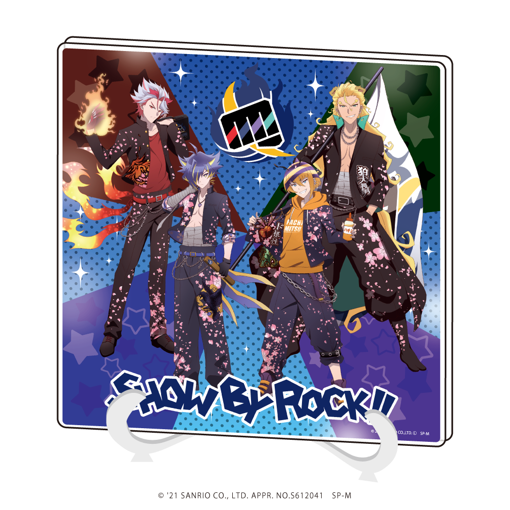 アクリルアートボード「SHOW BY ROCK!!」03/DOKONJOFINGER ミディコレver.