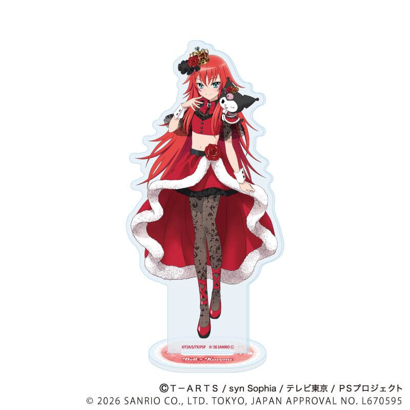 アクリルスタンド「プリティーシリーズ×サンリオキャラクターズ」06/蓮城寺べる×クロミ(コラボイラスト)