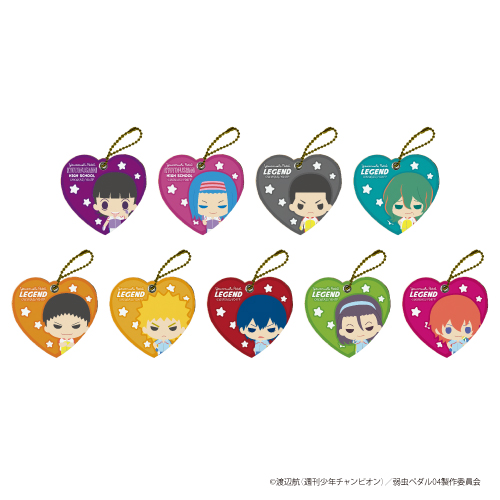 キャラレザーチャーム「弱虫ペダルGLORY LINE Design produced by Sanrio」02/コンプリートBOX(全9種)(イラスト)