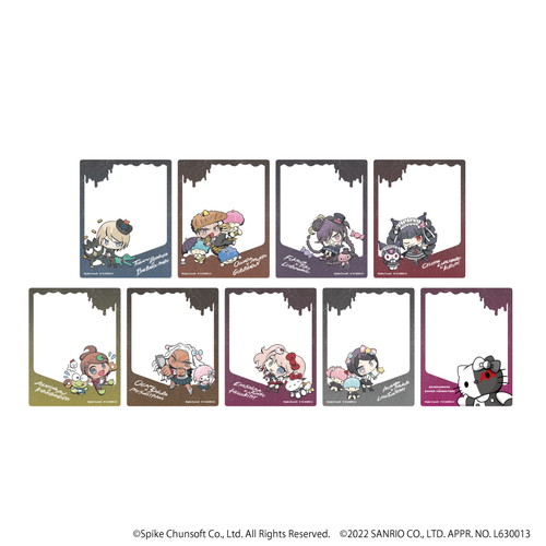 アクリルカード「ダンガンロンパ×サンリオキャラクターズ」02/コンプリートBOX(全9種)