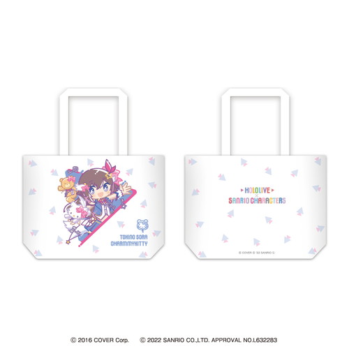 ときのそら×チャーミーキティ|トートバッグ ときのそら ときのそら×チャーミーキティ|トートバッグ ときのそら