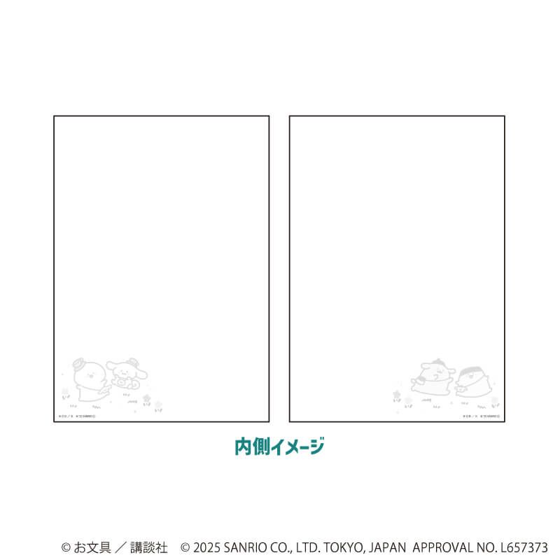 ミニノート「お文具といっしょ×サンリオキャラクターズ」01/集合デザイン(コラボイラスト)