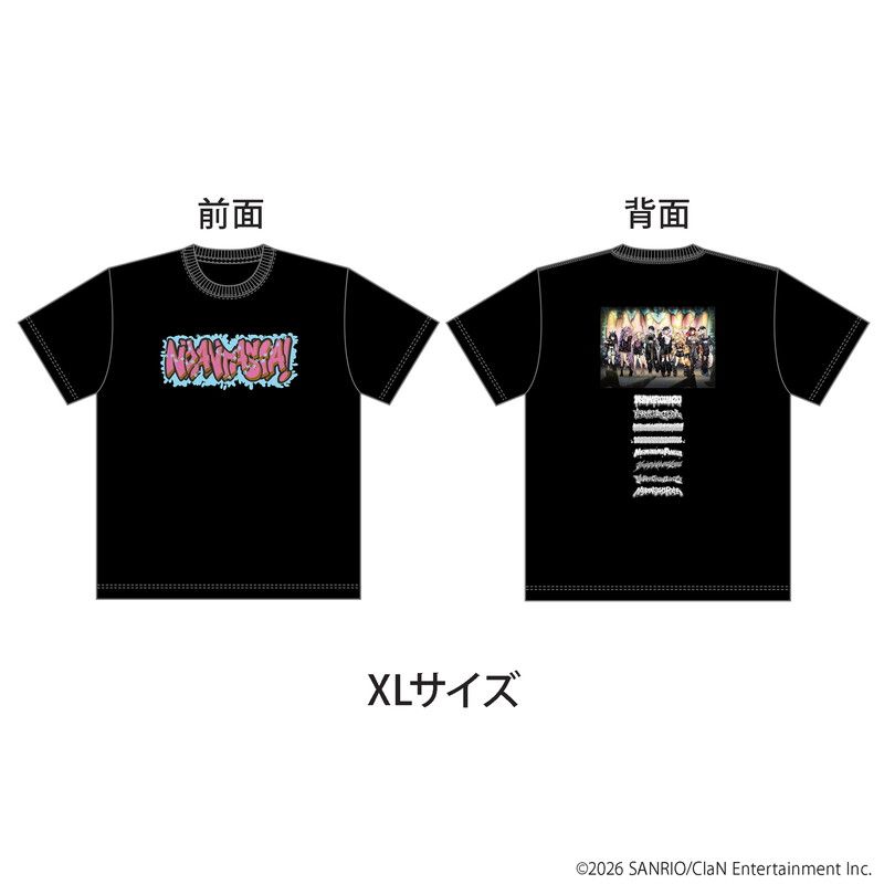 ロゴTシャツ XLサイズ にゃんたじあ！夏グッズ2026