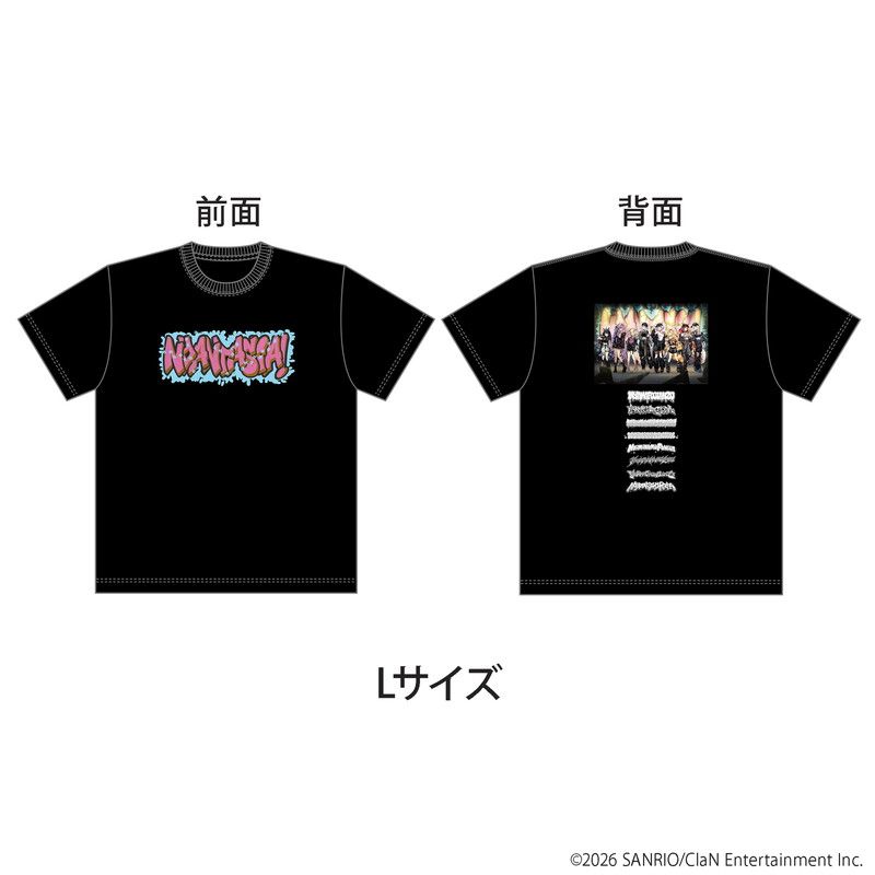 ロゴTシャツ Lサイズ にゃんたじあ！夏グッズ2026