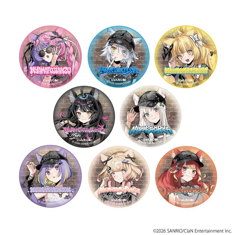 ランダム缶バッジ にゃんたじあ！夏グッズ2026