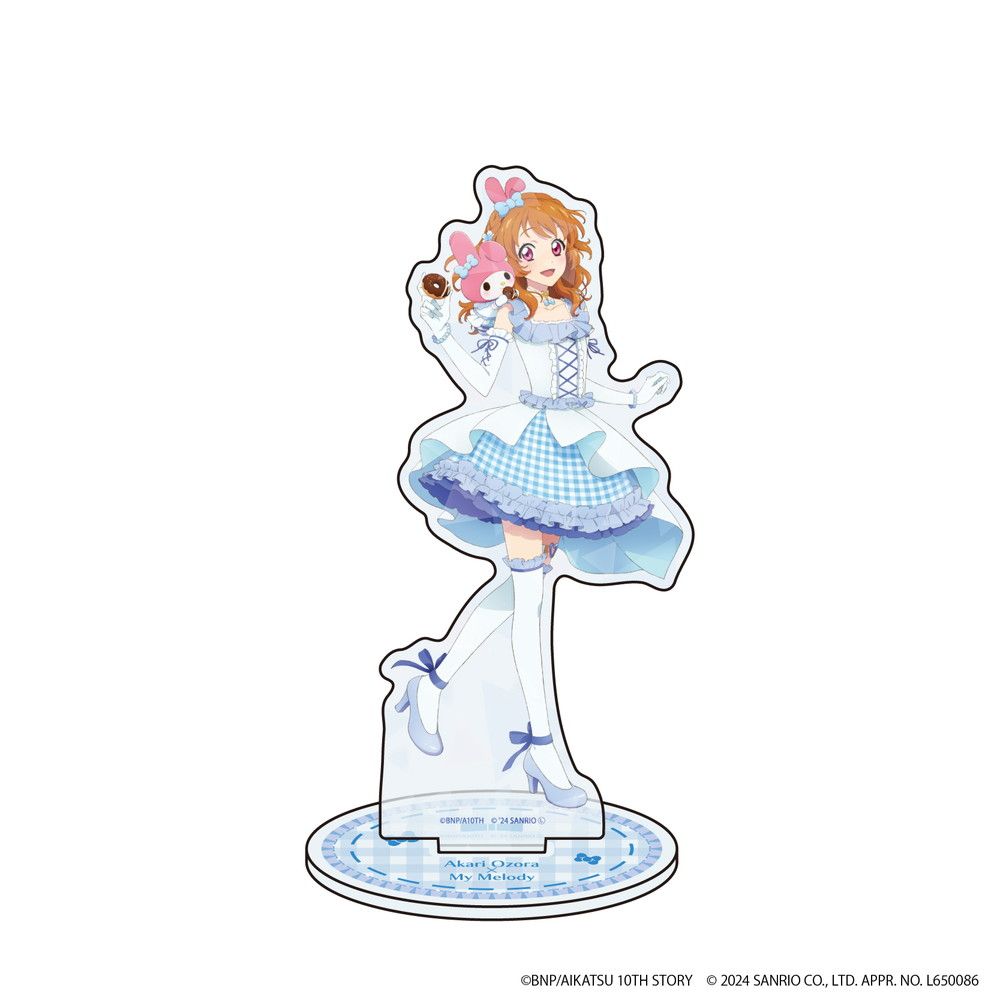 ホログラムアクリルスタンド「アイカツ！シリーズ×サンリオキャラクターズ」02/大空 あかり×マイメロディ(等身イラスト)