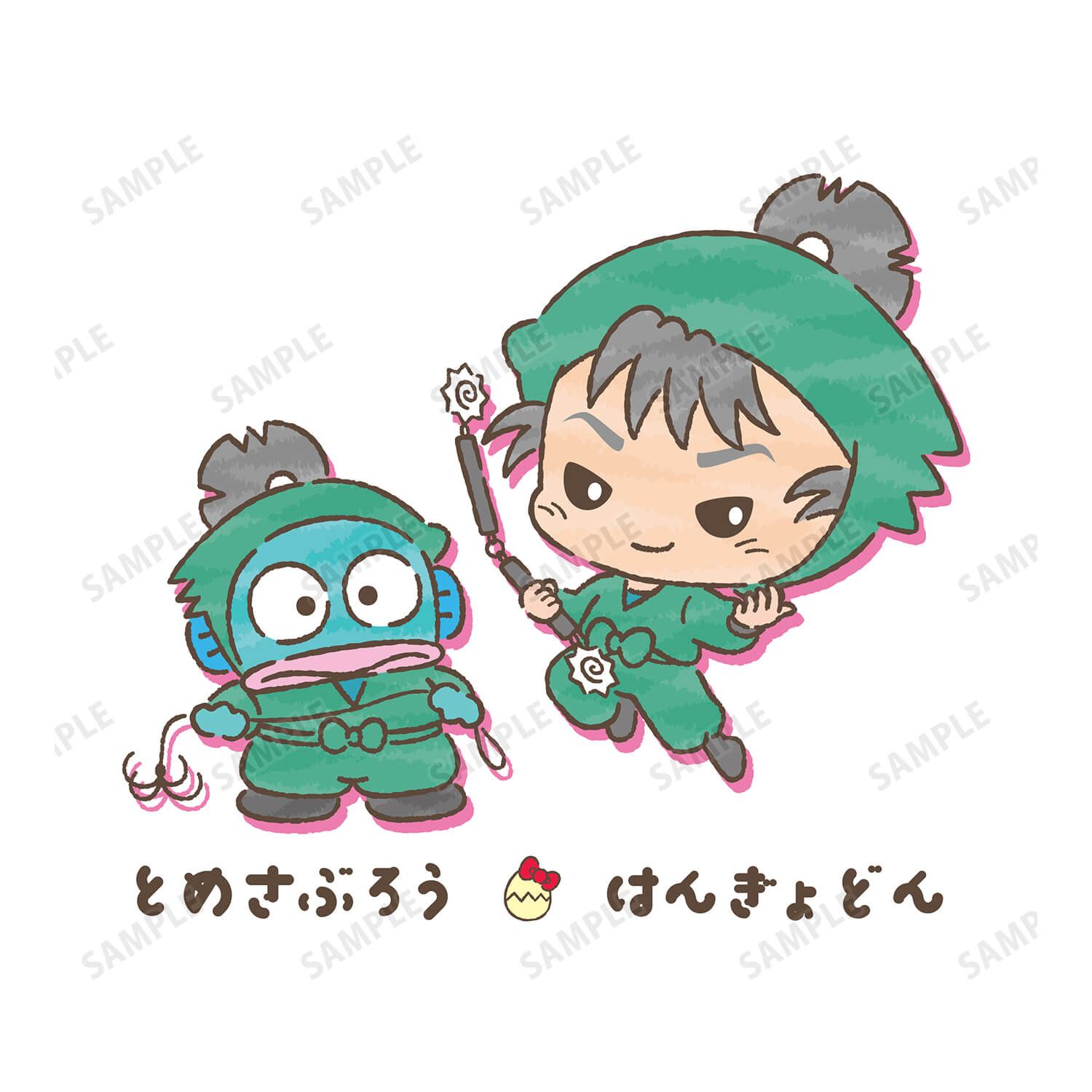 忍たま乱太郎×サンリオキャラクターズ　食満留三郎×ハンギョドン パーカーメンズ(サイズ/XS)