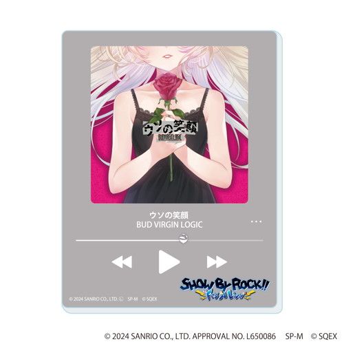 アクリルカード「SHOW BY ROCK!!」37/CDジャケットデザイン ブラインド(12種)