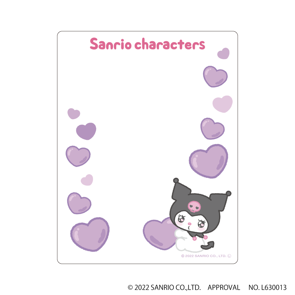 キャラフレームカード「サンリオキャラクターズ」01/エモきゅん コンプリートBOX(全8種)(公式イラスト)