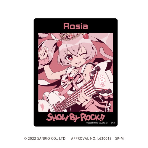 キャラフレームカード「SHOW BY ROCK!!」08/ブラインド(7種)(描き下ろしイラスト)