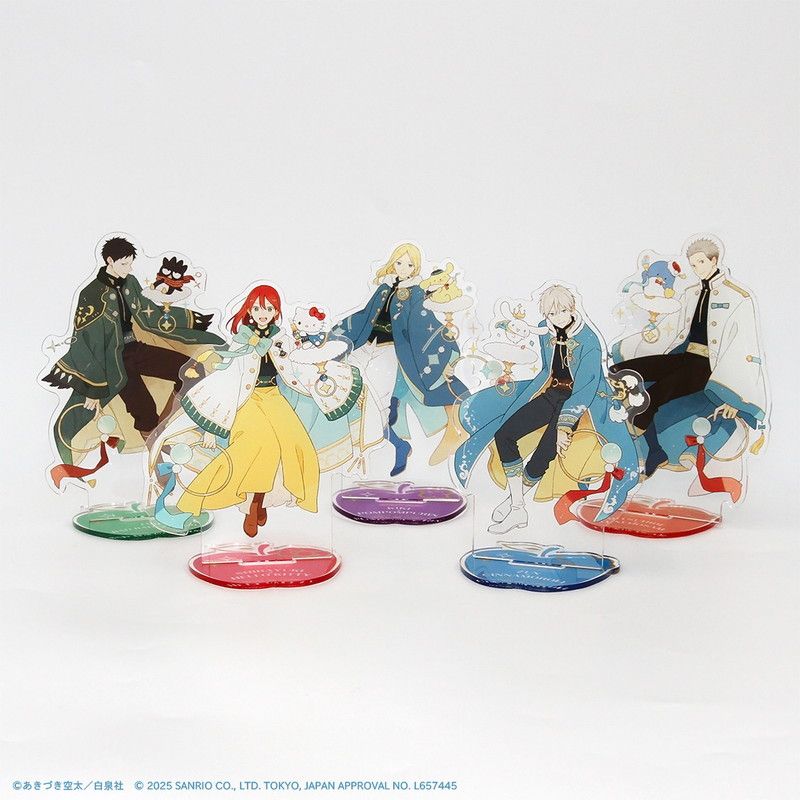 アクリルスタンド「赤髪の白雪姫×サンリオキャラクターズ」05/オビ×バッドばつ丸(コラボイラスト)