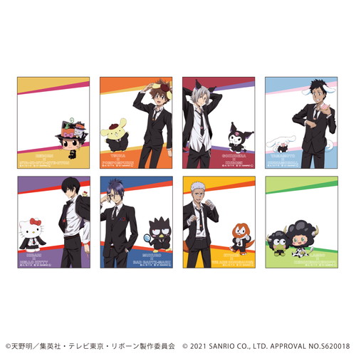 キャラフレームカード「家庭教師ヒットマンREBORN!×SANRIO CHARACTERS」01/コンプリートBOX(全8種)