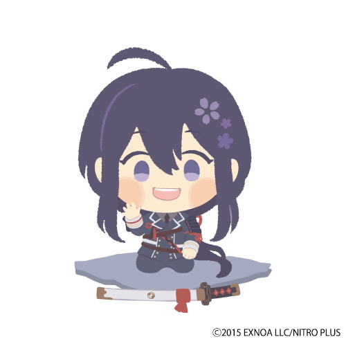 わんぱく！刀剣乱舞｜ワッペンシール「わんぱく！刀剣乱舞」44/なまず