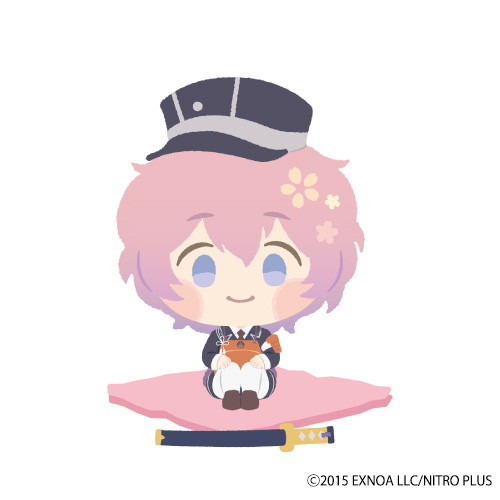 わんぱく！刀剣乱舞｜ワッペンシール「わんぱく！刀剣乱舞」47/あきた