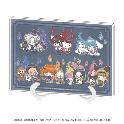 地獄先生ぬ べ サンリオキャラクターズ アクリルアートボード A5サイズ 地獄先生ぬ べ サンリオキャラクターズ 01 並列デザイン ミニキャラ サンリオのコラボグッズ通販なら サンリオアニメストアオンライン