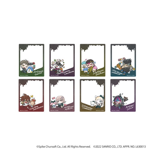 アクリルカード「ダンガンロンパ×サンリオキャラクターズ」03/コンプリートBOX(全8種)