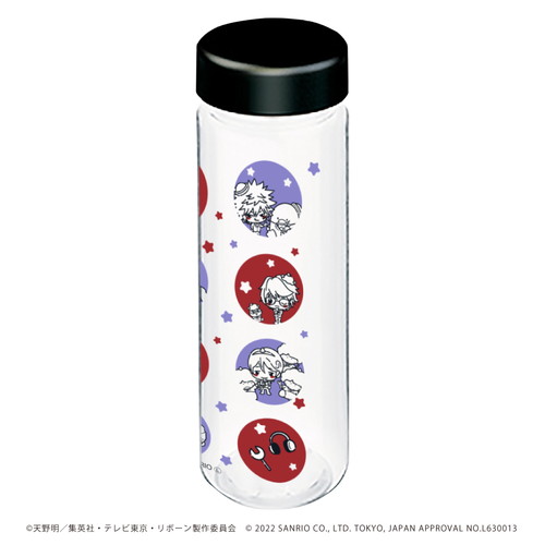 【限定商品】3色クリアボトル「家庭教師ヒットマンREBORN!×SANRIO CHARACTERS」02/整列デザイン