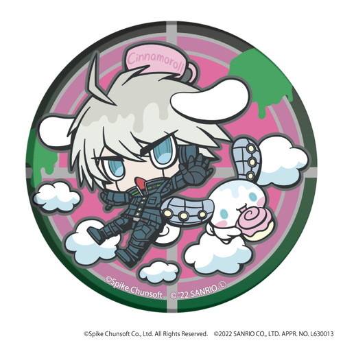缶バッジ「ダンガンロンパ×サンリオキャラクターズ」06/ブラインド(8種)(イラスト)