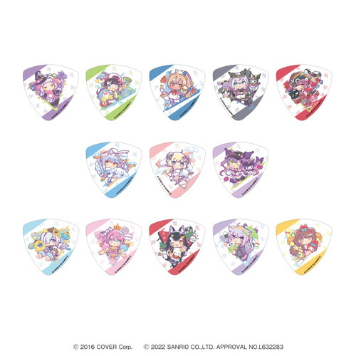 ホロライブ×SANRIO CHARACTERS｜さんかく缶バッジ ブラインド