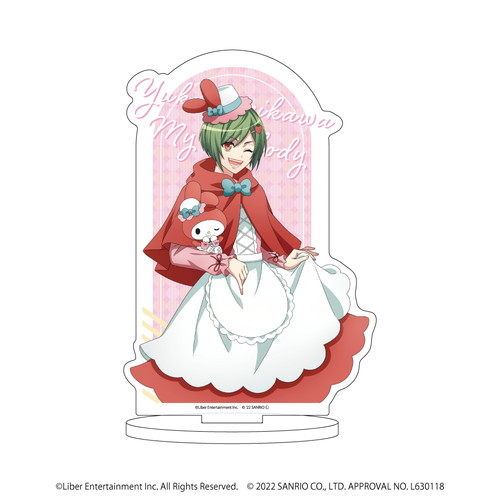 キャラアクリルフィギュア「A3!×Sanrio characters」02/瑠璃川 幸×マイメロディ(描き下ろし)