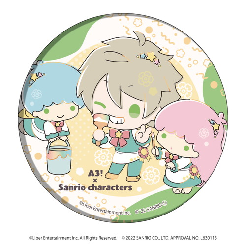 缶バッジ「A3!×Sanrio characters」01/S＆S ブラインド(12種)