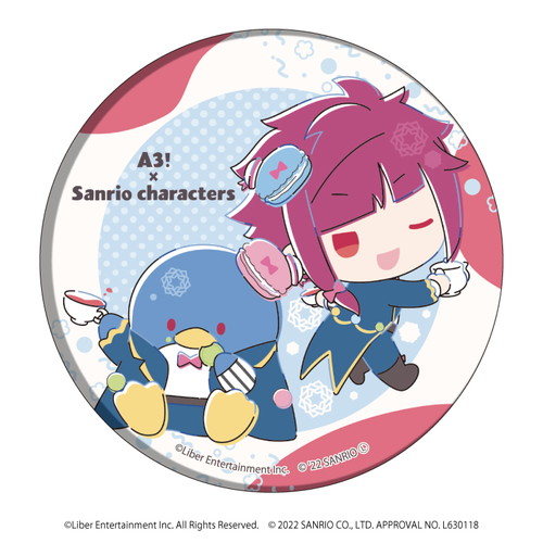 缶バッジ「A3!×Sanrio characters」02/A＆W コンプリートBOX(全12種)