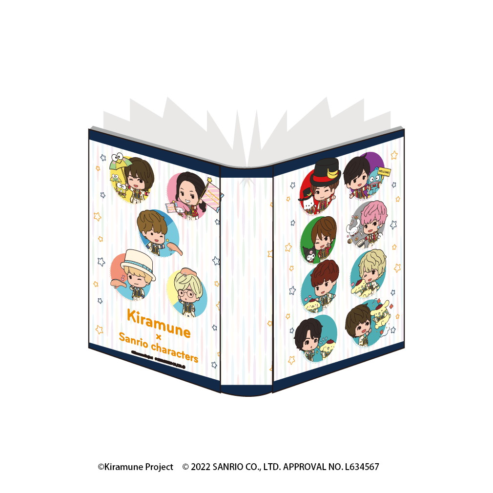 プレミアムポストカードホルダー「Kiramune×サンリオキャラクターズ」01/集合デザイン(描き下ろし)