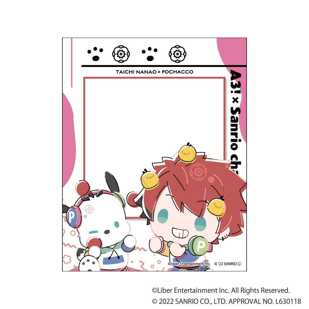 アクリルカード「A3!×Sanrio characters」06/A＆W ブラインド(12種)