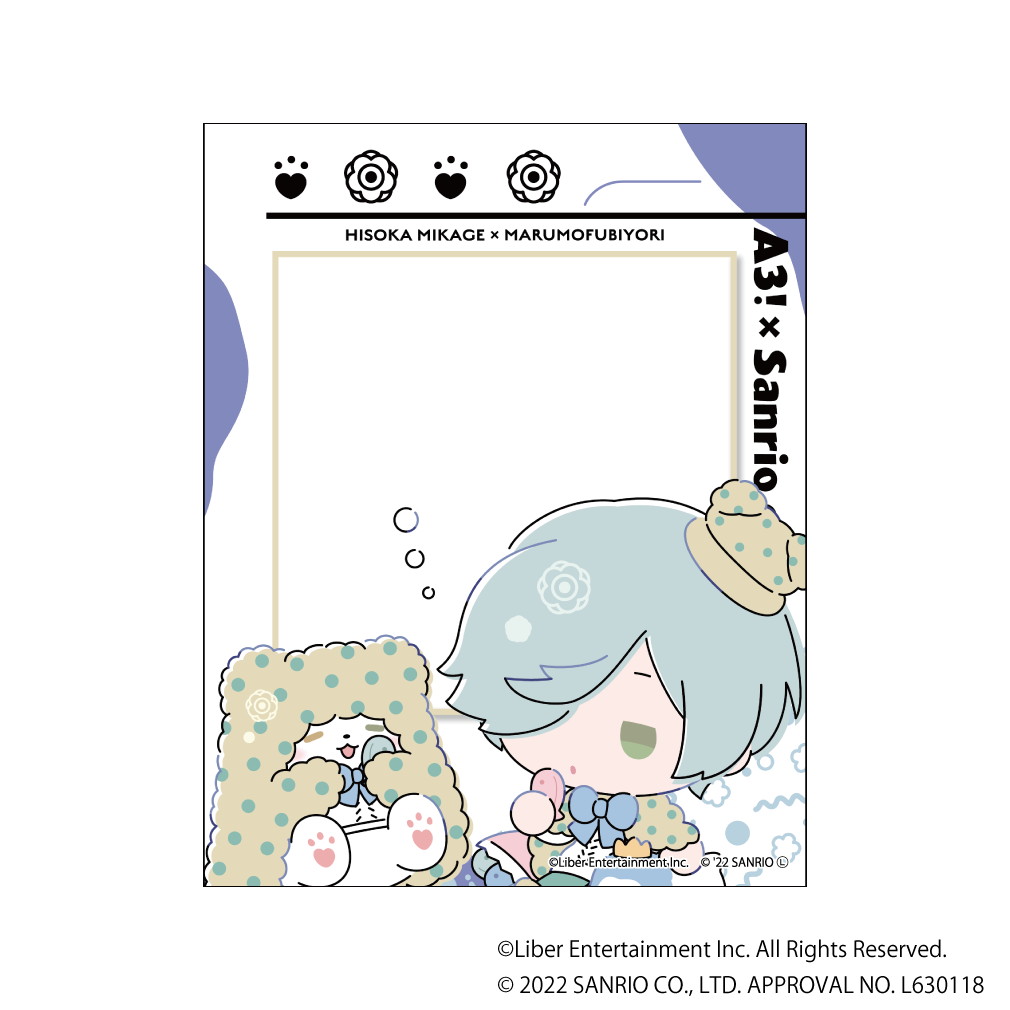 アクリルカード「A3!×Sanrio characters」06/A＆W ブラインド(12種)