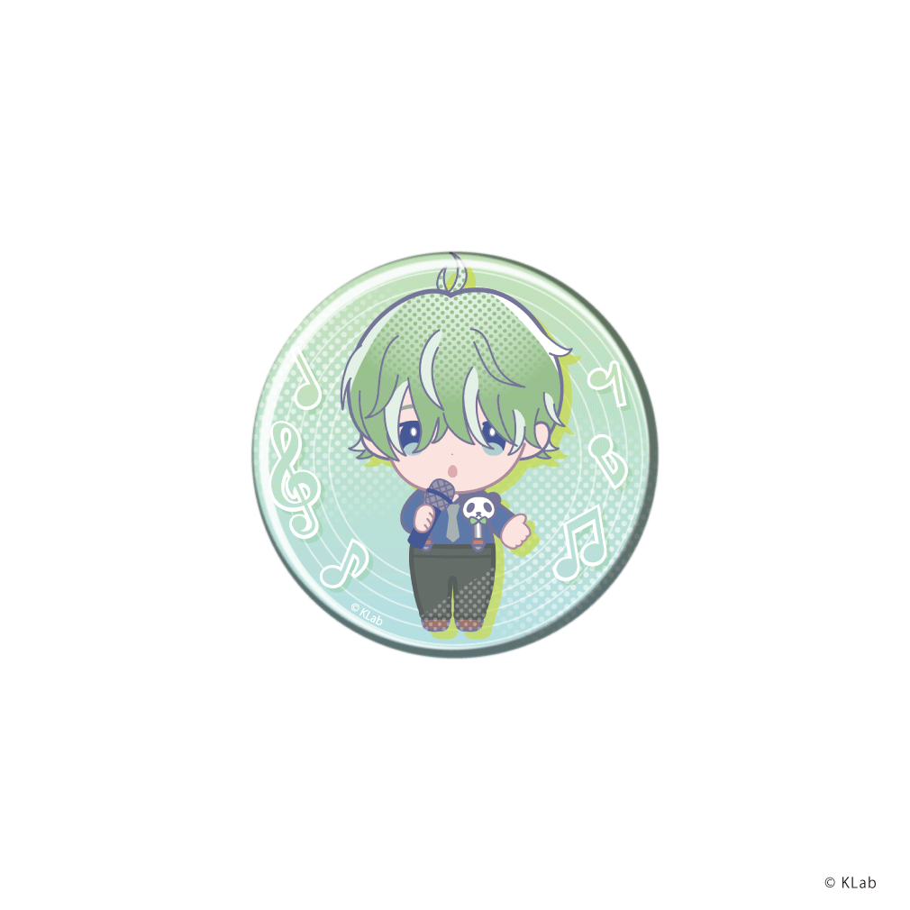 缶バッジ「アオペラ -aoppella!?- Design produced by Sanrio」02/コンプリートBOX(全6種)(ミニキャライラスト)