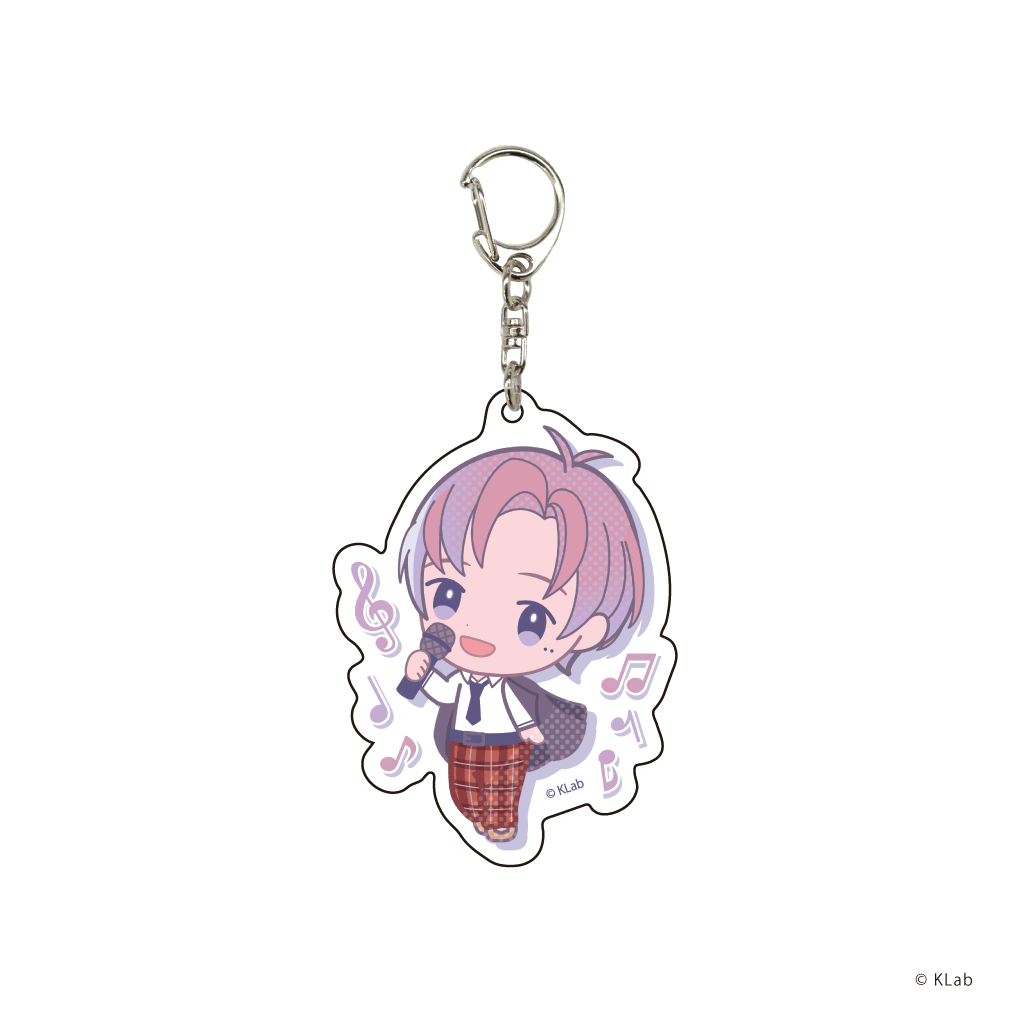 アクリルキーホルダー「アオペラ -aoppella!?- Design produced by Sanrio」01/コンプリートBOX(全5種)(ミニキャライラスト)