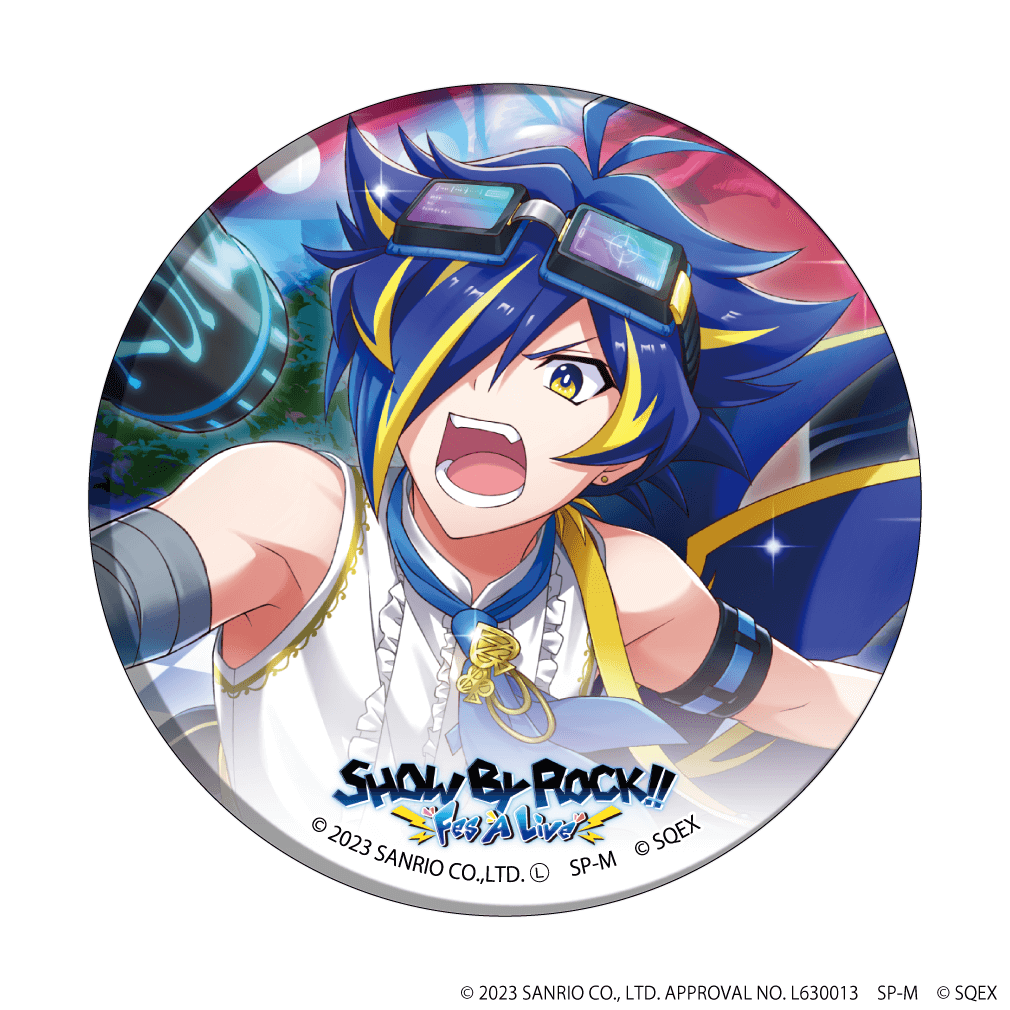 缶バッジ「SHOW BY ROCK!! Fes A Live」34/コンプリートBOX(全10種)(公式イラスト)