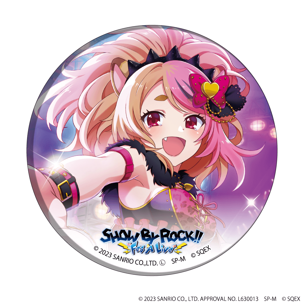 缶バッジ「SHOW BY ROCK!! Fes A Live」35/コンプリートBOX(全9種)(公式イラスト)