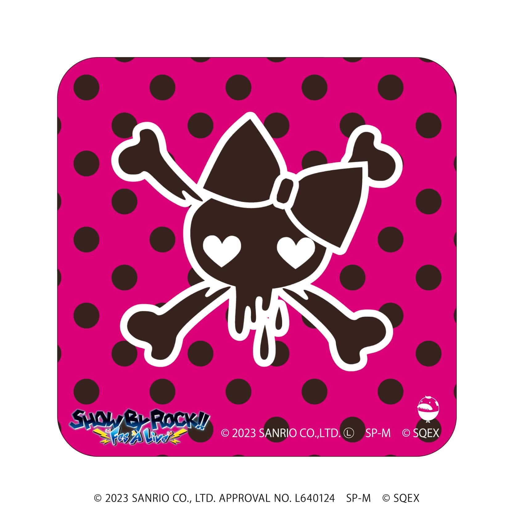 スクエア缶バッジ(正方形)「SHOW BY ROCK!!」01/CDジャケットデザイン コンプリートBOX(全6種)