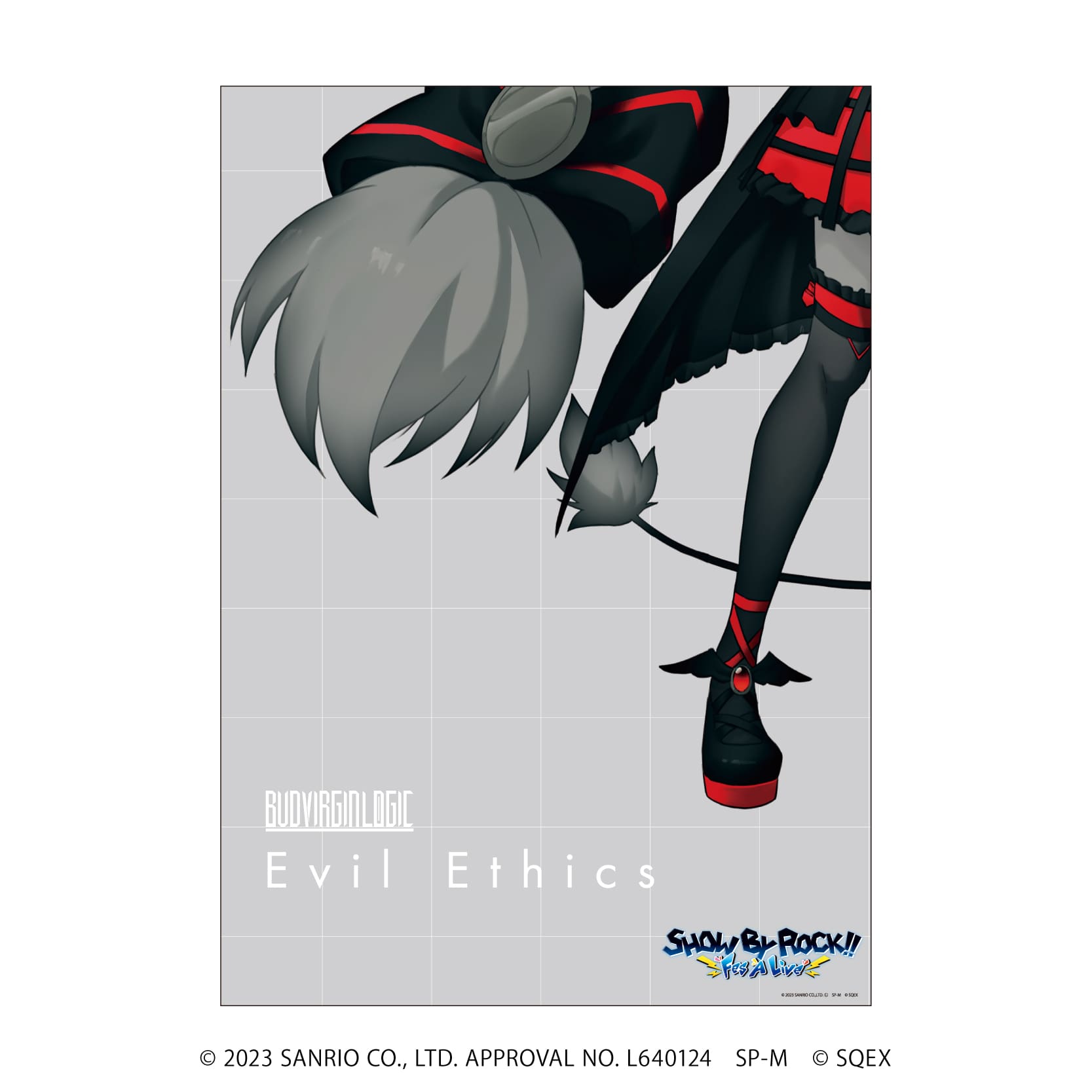 A3クリアポスター「SHOW BY ROCK!!」18/Evil Ethics(公式イラスト)