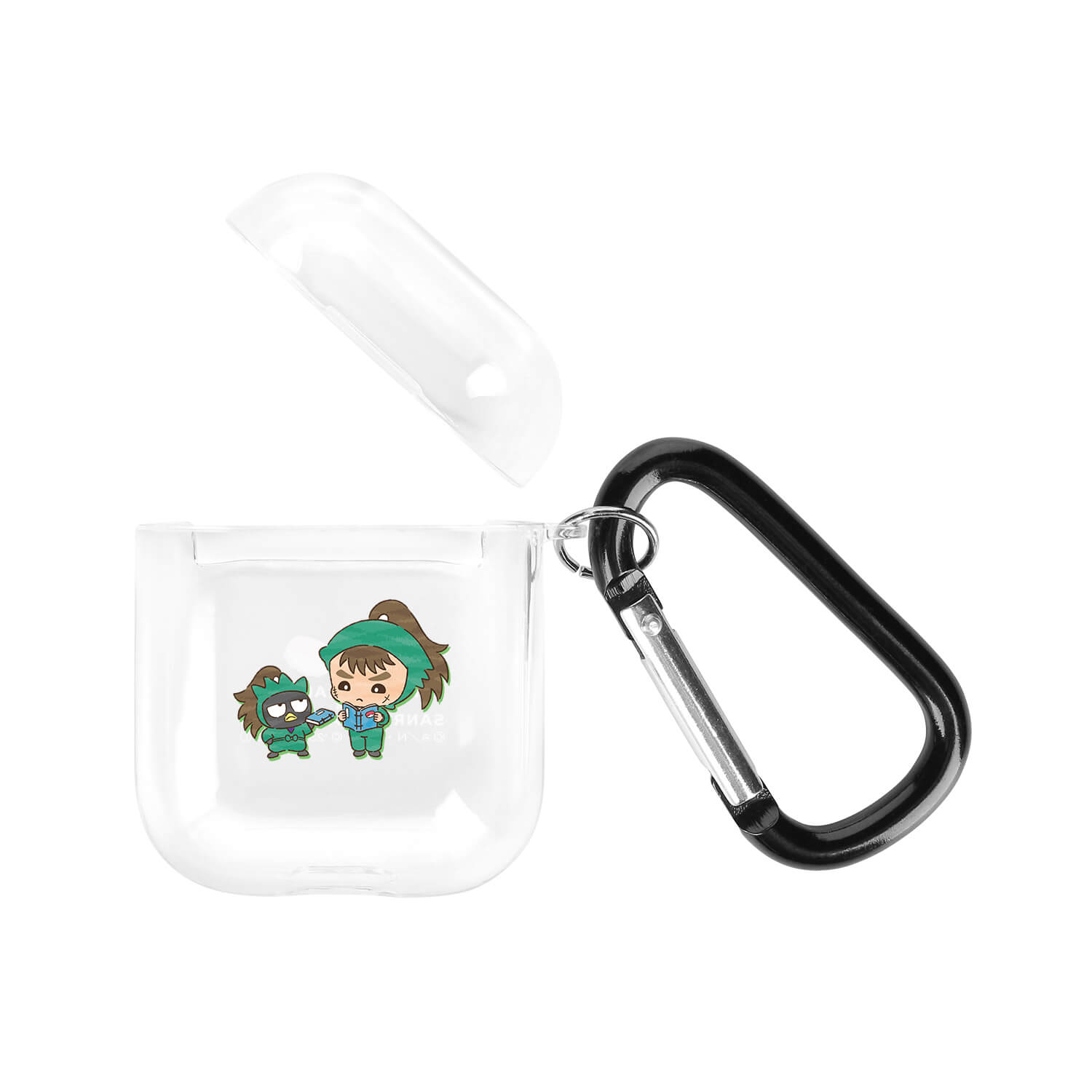 忍たま乱太郎×サンリオキャラクターズ　中在家長次×バッドばつ丸 AirPodsケース(対応機種/AirPods)