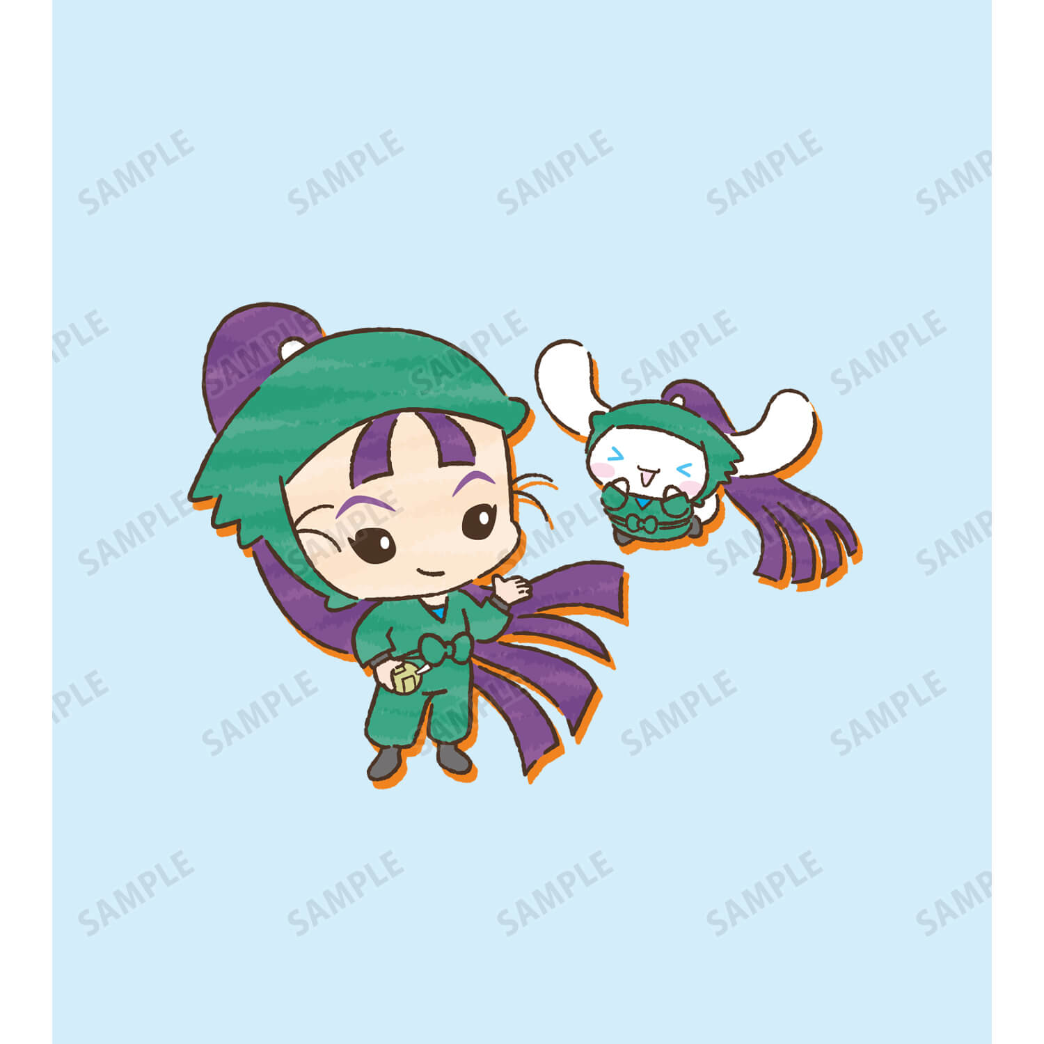 忍たま乱太郎×サンリオキャラクターズ　立花仙蔵×シナモロール AirPodsケース(対応機種/AirPods Pro)