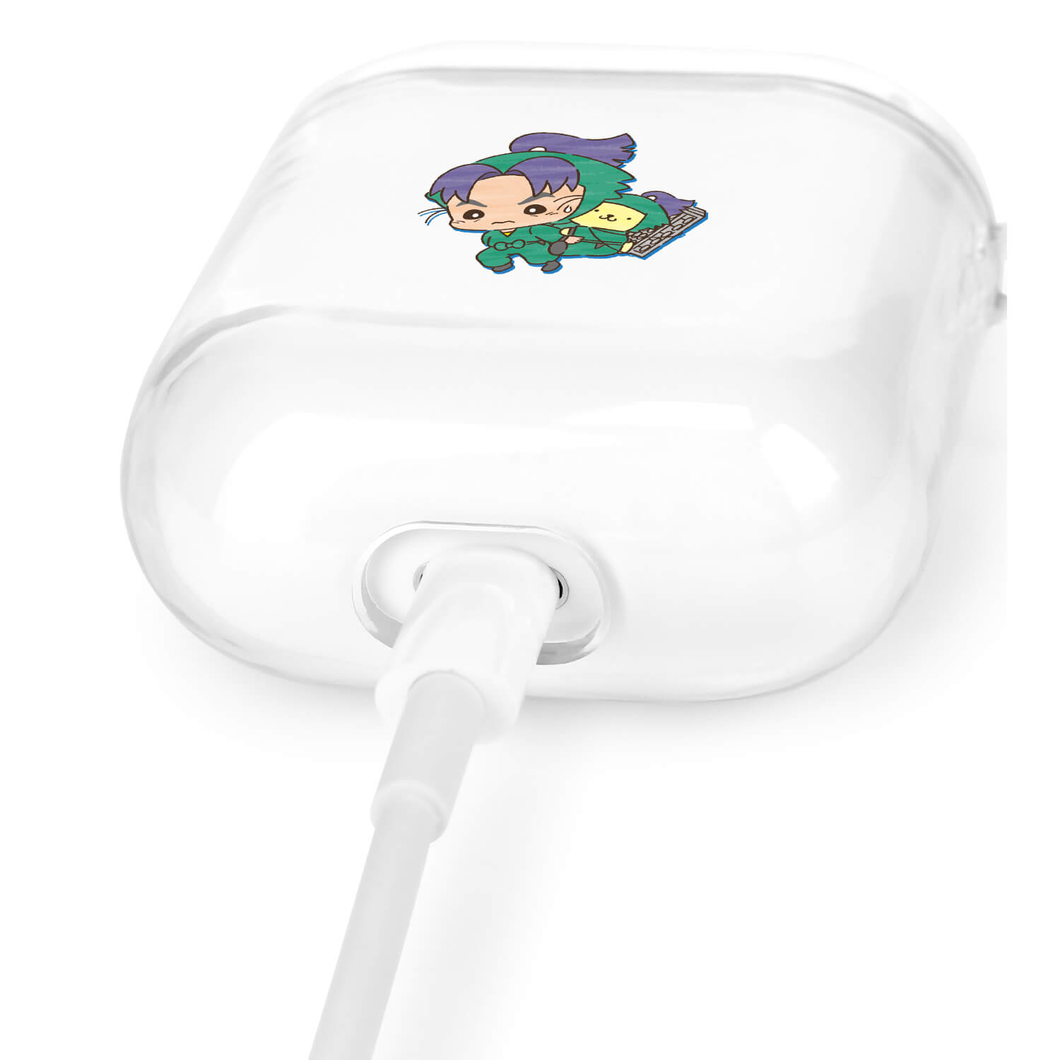 忍たま乱太郎×サンリオキャラクターズ　潮江文次郎×ポムポムプリン AirPodsケース(対応機種/AirPods)