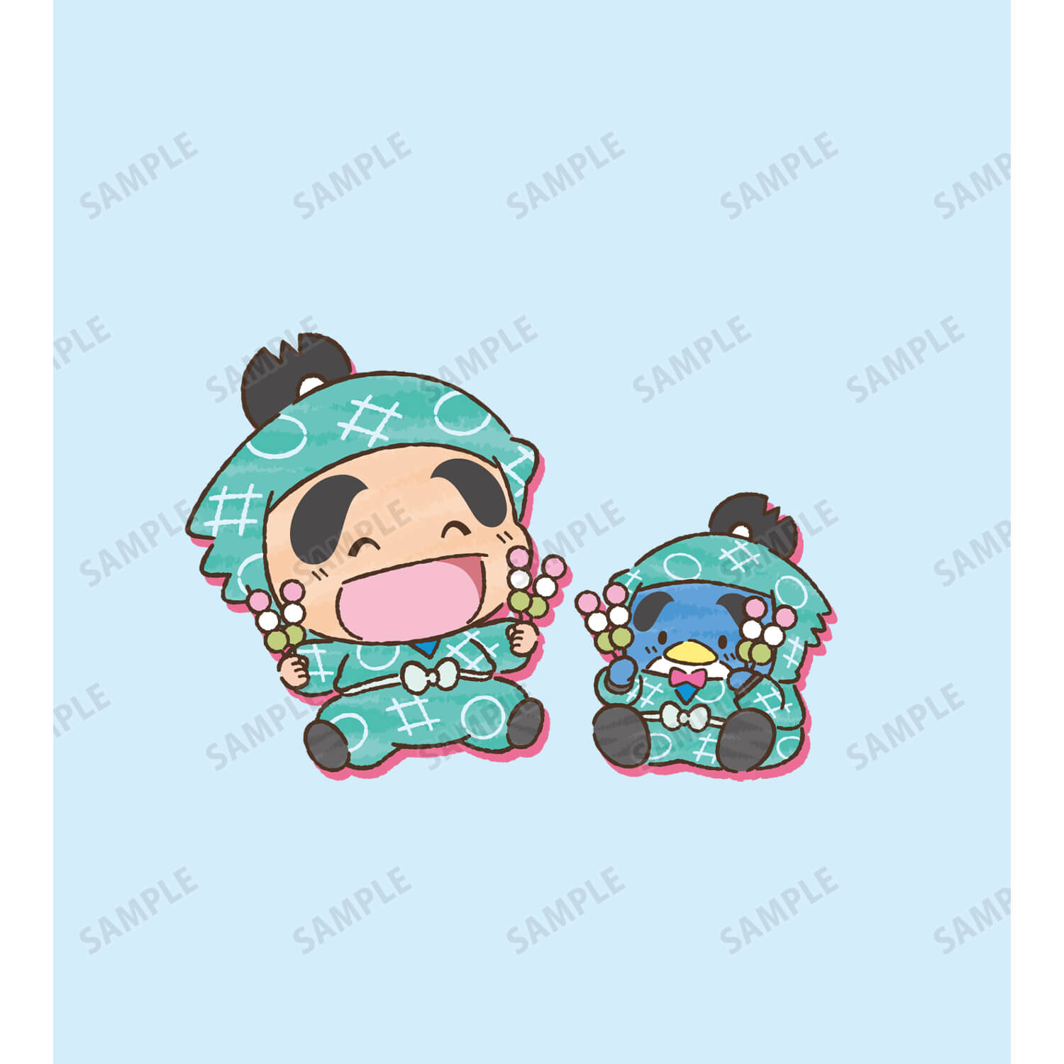 忍たま乱太郎×サンリオキャラクターズ　福富しんべヱ×タキシードサム AirPodsケース(対応機種/AirPods)