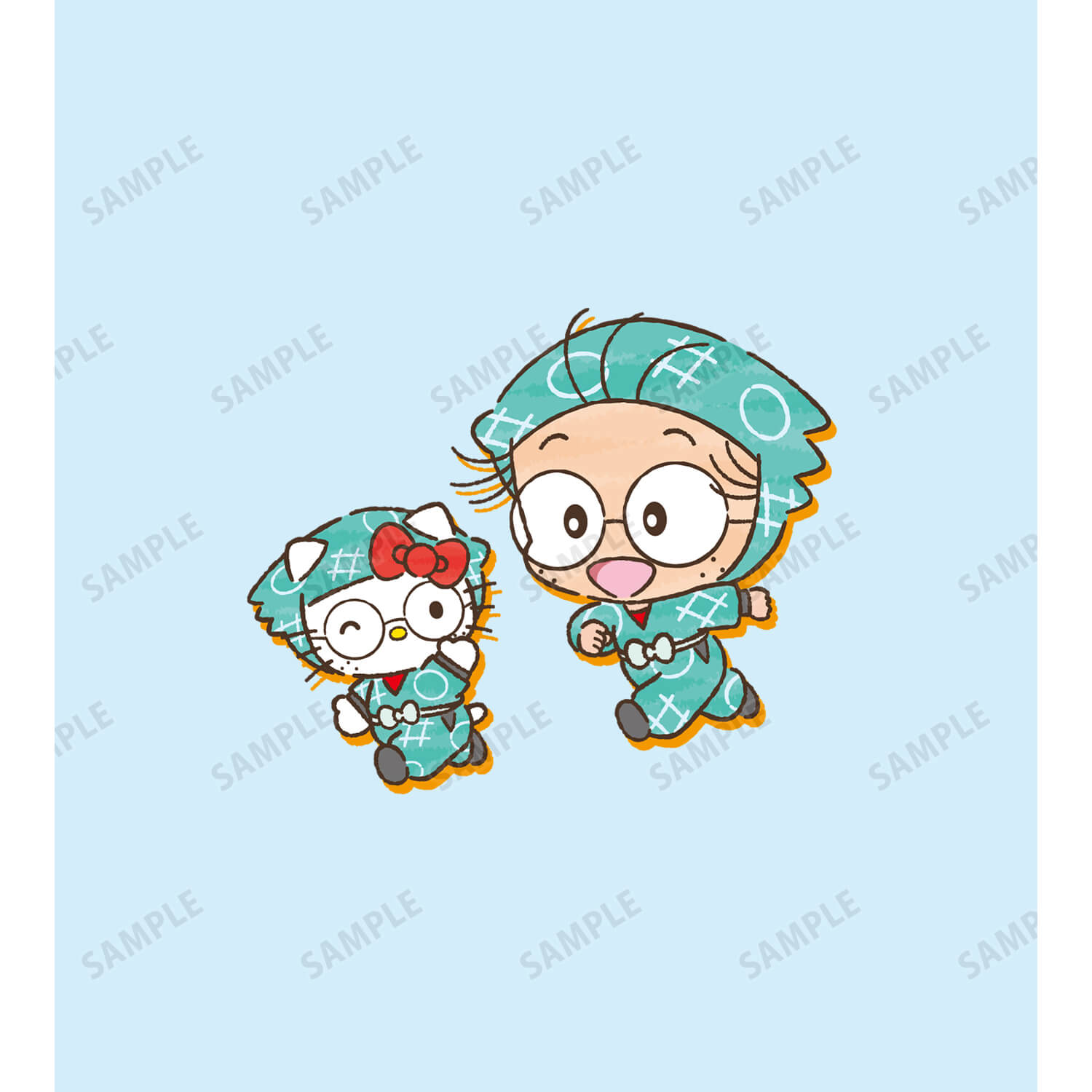 忍たま乱太郎×サンリオキャラクターズ　猪名寺乱太郎×ハローキティ AirPodsケース(対応機種/AirPods Pro)