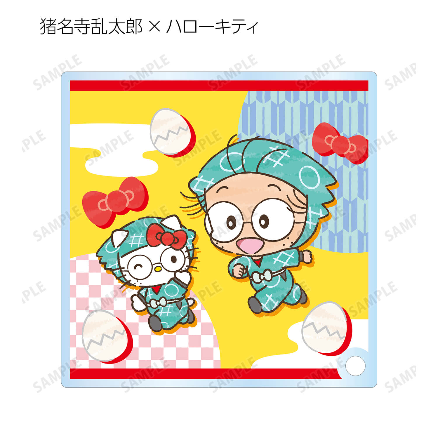 忍たま乱太郎×サンリオキャラクターズ　トレーディングアクリルスタンドパネル(単位/BOX)