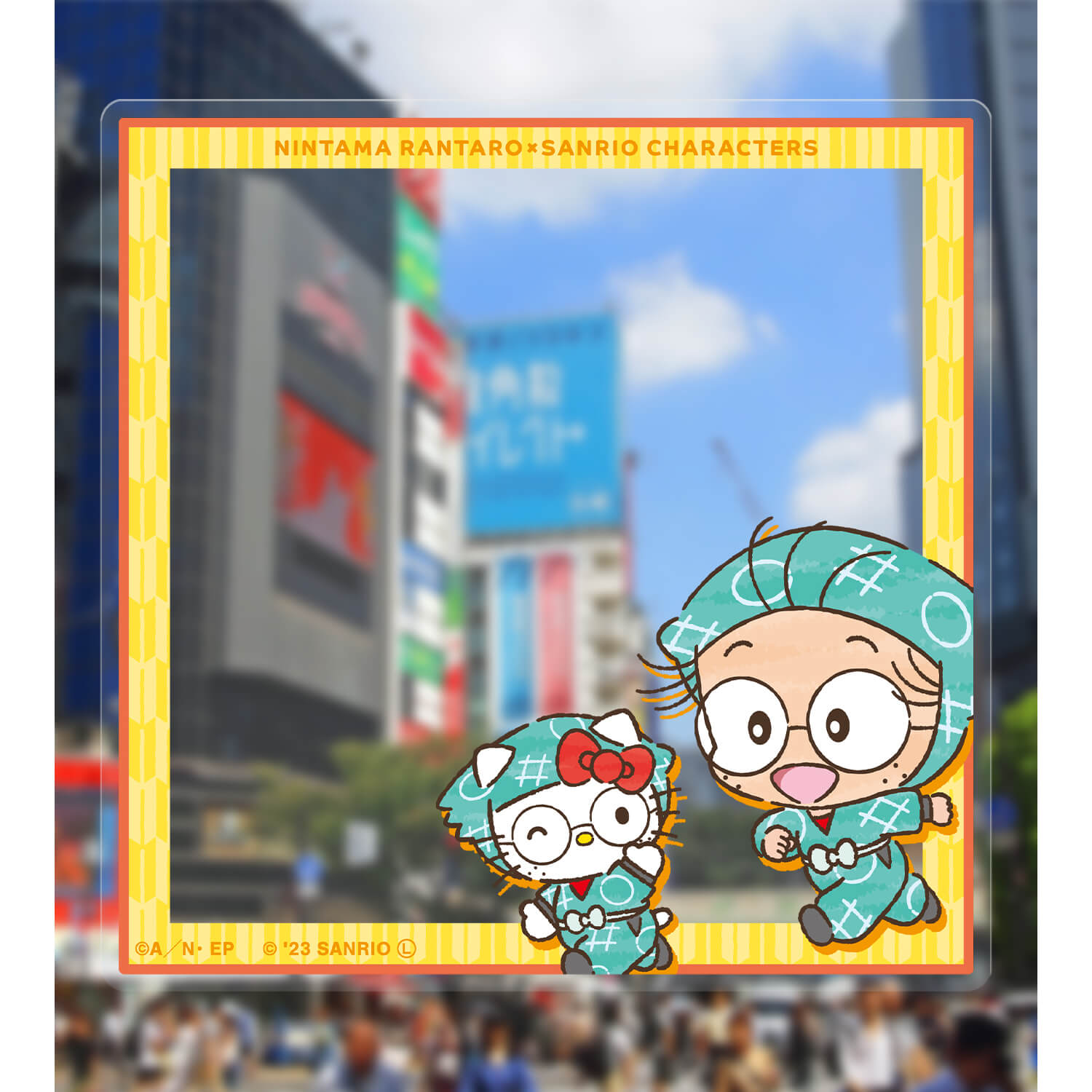 忍たま乱太郎×サンリオキャラクターズ　トレーディングアクリルカード(単位/BOX)