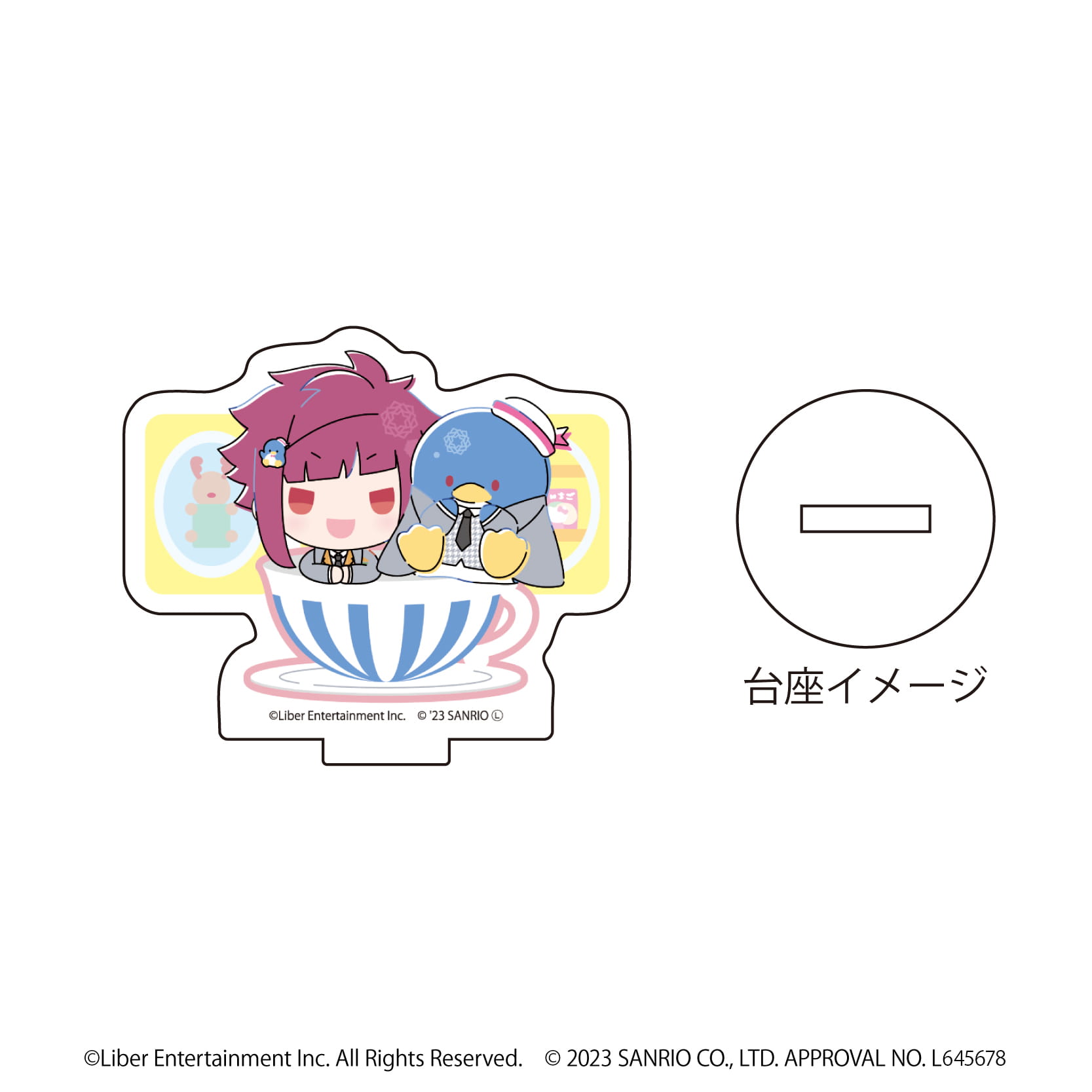アクリルぷちスタンド「A3!×Sanrio characters」04/A＆W コンプリートBOX(全12種)