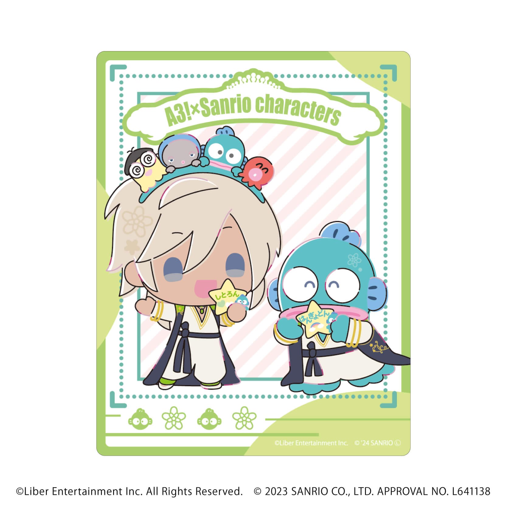 アクリルカード「A3!×Sanrio characters」09/S＆S コンプリートBOX(全12種)(ミニキャライラスト)