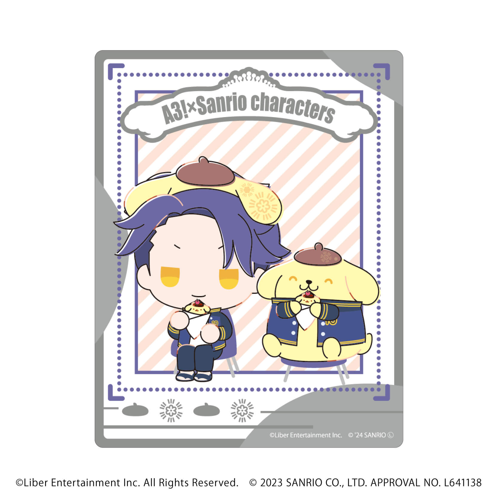 アクリルカード「A3!×Sanrio characters」10/A＆W コンプリートBOX(全12種)(ミニキャライラスト)