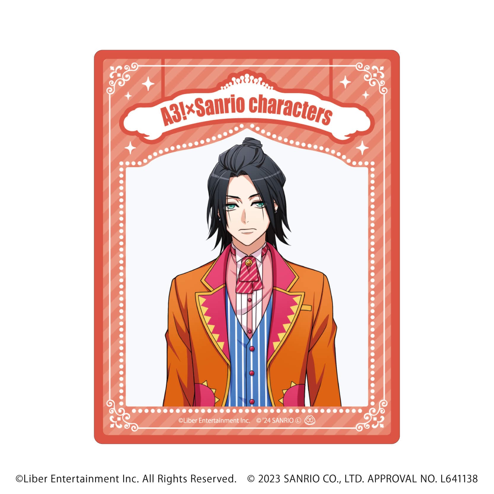 アクリルカード「A3!×Sanrio characters」08/A＆W ブラインド(12種)(公式イラスト)