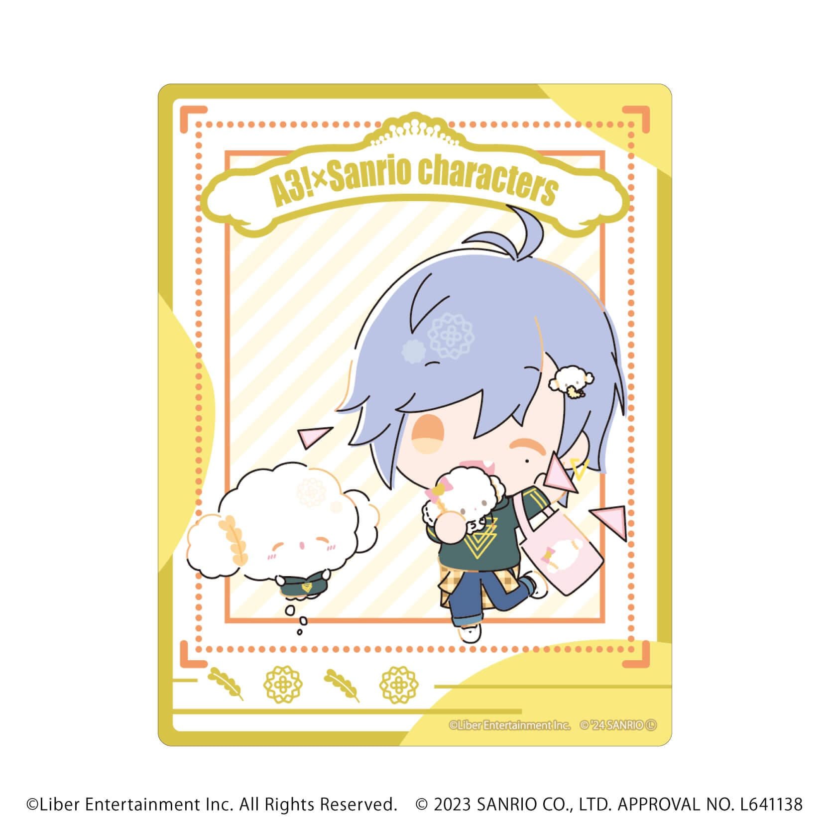 アクリルカード「A3!×Sanrio characters」09/S＆S ブラインド(12種)(ミニキャライラスト)