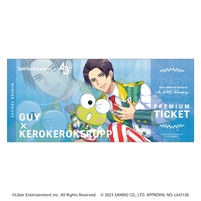 ホログラムチケット「A3!×Sanrio characters」02/コンプリートBOX(全4種)(公式イラスト)
